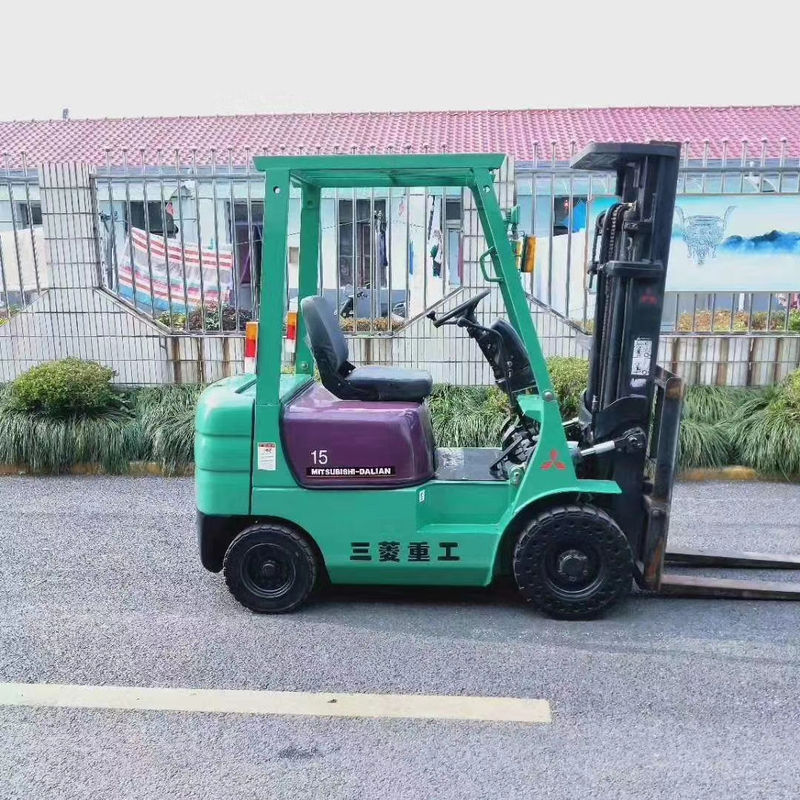Mitsubishi 15 carrello elevatore con motore giapponese ISUZU 1.8 tonnellate carico 2000-2500 kg capacità