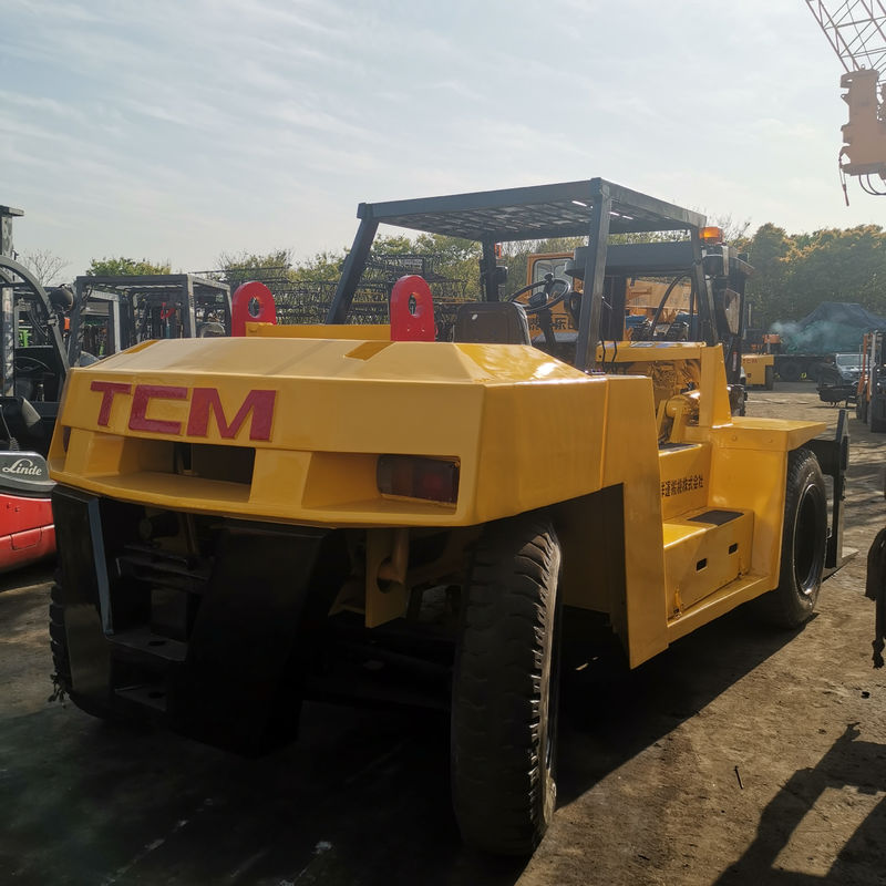 TCM FD100 carrello elevatore 10 tonnellate carrelli elevatori usati 3 tonnellate 5 tonnellate 7 tonnellate per il mercato di Shanghai