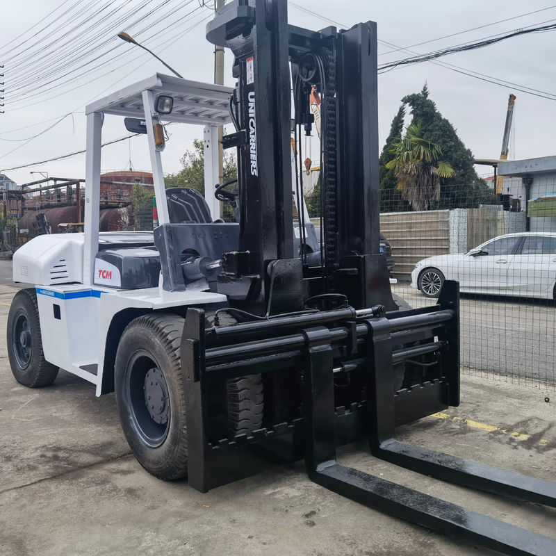 100 tonnellate Toyota Used Forklift in Giappone Originale Giappone 10 tonnellate grande carrello elevatore TCM FD100