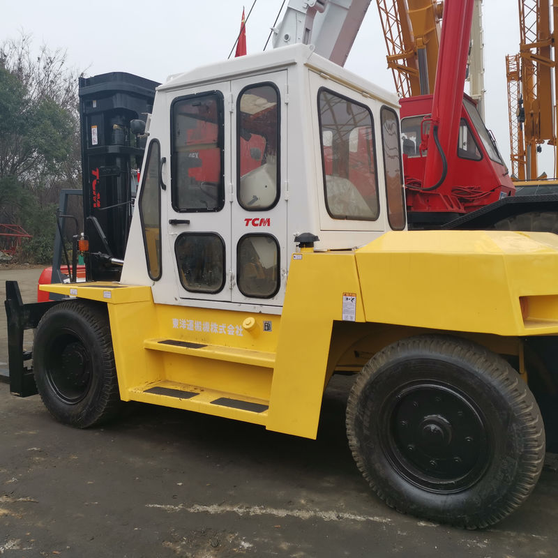 Negozi di materiali da costruzione 10000 kg Peso TCM FD100 10 tonnellate Giappone Original forklift