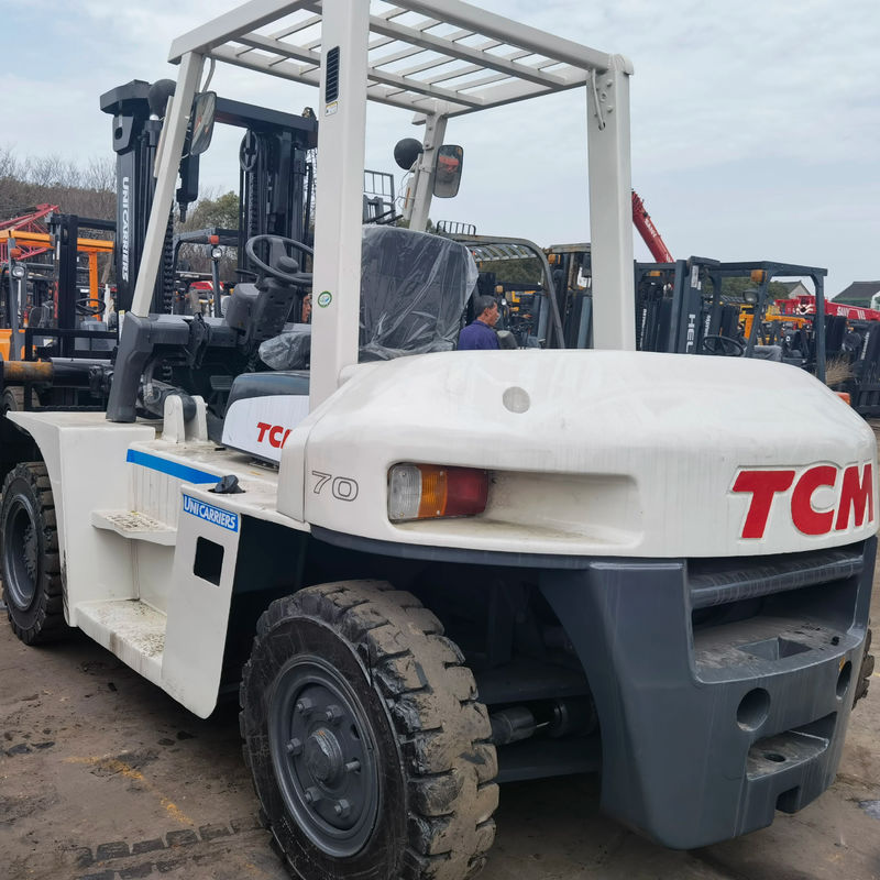 Componenti di base - Motor Gearbox Usato TCM Komatsu Toyota FD70 7 Tonnes Forchetta manuale