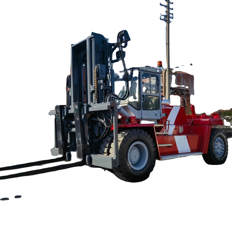 Lunghezza della forchetta Routine usata Kalmar 25 tonnellate Container Reach Stacker con posizionatore di forchetta